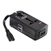 Produktbild Lindy 73310 Überspannungsschutz für Ersatzteil C7/8 mit Ladegerät USB, Schwarz