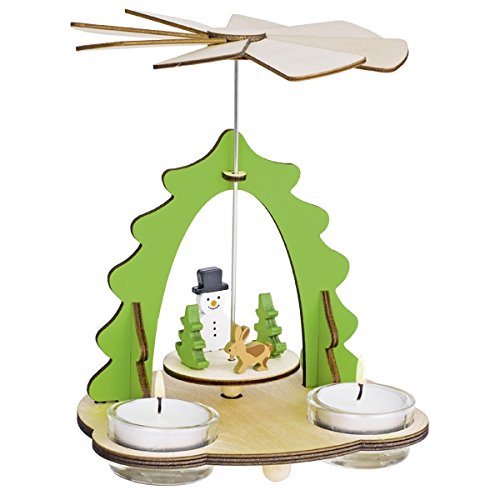 Preisvergleich Produktbild Bausatz Weihnachts-Pyramide Schneemann