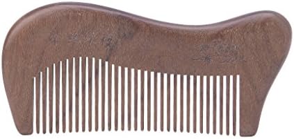 SKYlive Wood Comb , Brown Anti-Static Sandalwood Wood Combs (brown 3)
