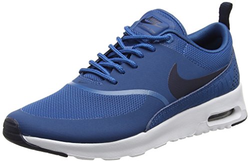 Nike Air Max Thea, Chaussures de Running Femme, Bleu (Industrial Blue/Obsidian/White), 38 EU