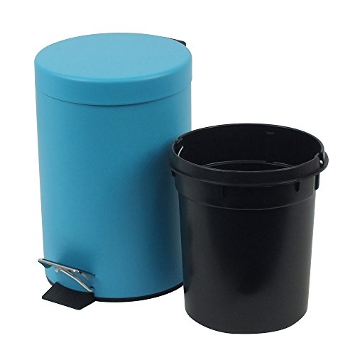 KELA 22727, Kosmetikeimer 3 l, Metall, Aqua, Türkis - 3