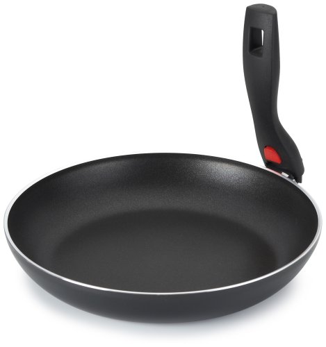Ballarini Click & Cook Pfanne 28 cm 815130.28 aus Aluminium mit Keravis-Antihaftbeschichtung und einklabbaren Stiel platzsparend Ideal für Camping Made in Italy - 3