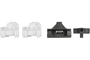 Bossmobil compatible con Polo (6N1,6N2), Delantero derecho, kit de reparación de elevalunas eléctricos