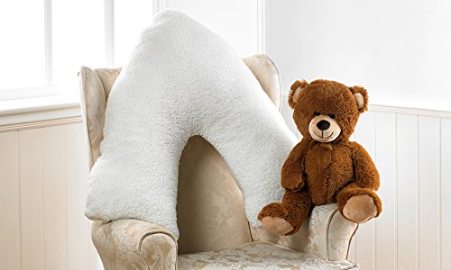 v shaped pillow teddy