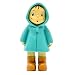 Produktbild Haushele OFD Anime Chinchilla Regenschirm Totoro Bus Station Micro Landschaft Puppe Schatten Blau Drachen Katze Micro Landschaft Dekoration(H02)