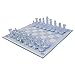 Produktbild Global Gizmos Schach- und Damespiel aus Benross-Glas, 2 in 1