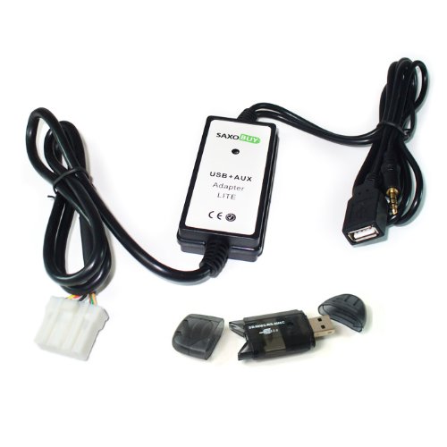 SAXOBUY Adaptador DMC, USB, AUX, SD para Mazda 3, 5, 6, RX8 y Premacy