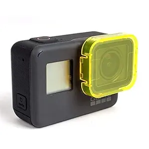 Action Pro Under Sea Filter for GoPro Hero 2018 7 6 5 Camera  SJCAM SJ5000 SJ5000 (Yellow)