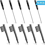 10 Pieces Cleaning Tool Set Earmold Vent Cleaner and Cleaning Brush with Wax Loop and Magnet