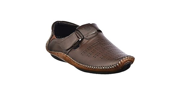 Buy Brandvilla Brown Colour Casual Loafer Sandal Mocassion Slip On Shoes  For Men At Amazon.in