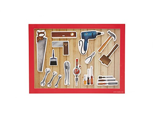 The Tool Shed - Creative Scene™: Easy Magnetic Puzzle for Elderly People Living with Dementia / Alzheimer’s by Active Minds®