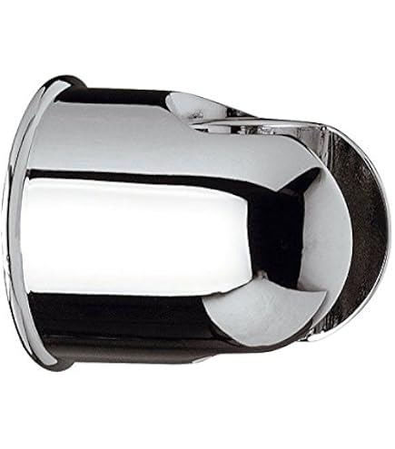 FUBESK Chrom Duschkopf Wandhalterung – Für 22 Mm Rohre, Inkl. Befestigungsschraube, Aus Robustem ABS