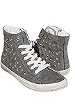 ash sneaker nieten  Esmara Damen Sneaker Schuhe Freizeitschuhe Nieten Grau 38