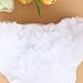 Baby Girl Ruffle Panties Bloomers Diaper Cover S (White)
