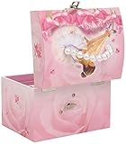 Trousselier S90974 – Spieluhr XL mit Perlengriff „White Ballerina“ (Spieldose, Musikdose, Spieluhren, Spieluhr mit Ballerina) das ideale Geschenk zur Geburt, Taufe, Geburtstag, Namenstag oder zwischendurch als Mitbringsel, Aufmerksamkeit, Überraschung, Dankeschön, Gruss - 2