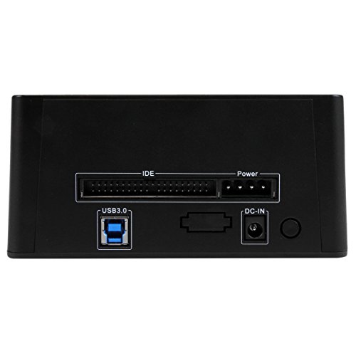 StarTech.com USB 3.0 Universal Festplatten Dockingstation – SATA III und IDE 2,5 & 3,5″ HDD und SSD Docking Station mit UASP - 4