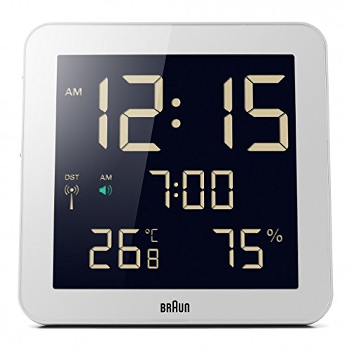 Braun – Digitale Funkwanduhr BNC014G RC, weiß - 2