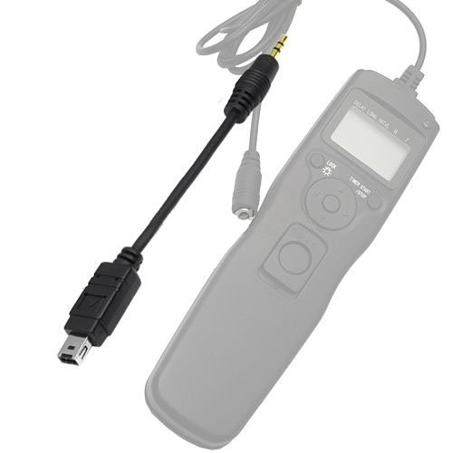 Fotga Intervallom  tre D  clencheur    distance avec minuterie Remote Shutter Release Cord pour Nikon D7000 D5000 D90 D3100 N3