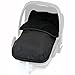 Universal Car Seat Footmuff To Fit Mamas and Papas - Black (Black)