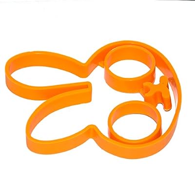 Luwu-Store Petit Déjeuner en silicone lapin Moule à œufs au plat Bague Pancake Shaper Cuisine outils de cuisine Gadgets Essential Kid Cadeau