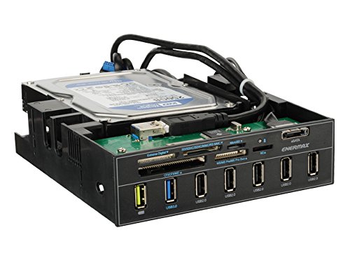 ENERMAX Mighty Charger 5.25 Zoll Super Charge Anschluss USB 3.0 USB 2.0 - 3