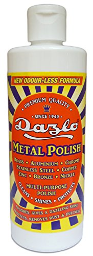 Dazlo® Metal Polish (330g) - For Brass, Aluminium, Chrome, Stainless Steel, Royal Enfield Bullet Bike Metal, Copper, Bronze, Nickel & Zinc RS.295 (27.00% Off) - Amazon