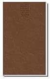 Taschenterminer Soft Touch Braun 2019 Terminplaner Taschenkalender Buchkalender by 