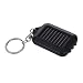 Produktbild SODIAL (R) 10X Mini Solar Power wiederaufladbare 3LED Taschenlampe Schluesselanhaenger Licht-Fackel-Ring Neu - schwarz