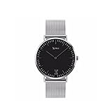 ZEMGE Frauen Uhren Ultra Thin Quarz Analog Wasserdichte Armbanduhr Unisex Business Casual Einfache klassische Design Kleid Rose Gold Tone Armbanduhr mit Edelstahl Fall DW Stil 36mm Fall ZC0504W