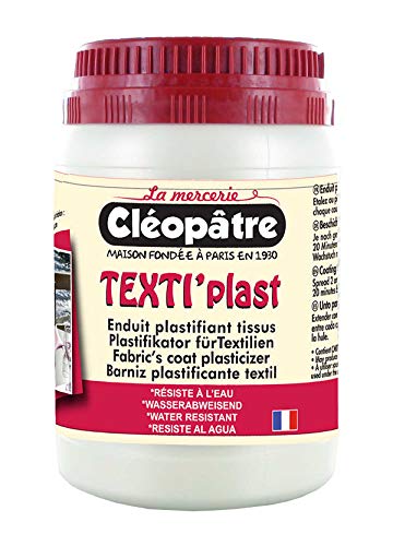 Cléopâtre-TEX1-250 Enduit Textile plastifiant, TEX1-250, Transparent