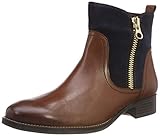 Echtes Leder Caprice Damen 9-9-25319-21 Stiefeletten, Braun (Cognac Multi 388), 38.5 EU