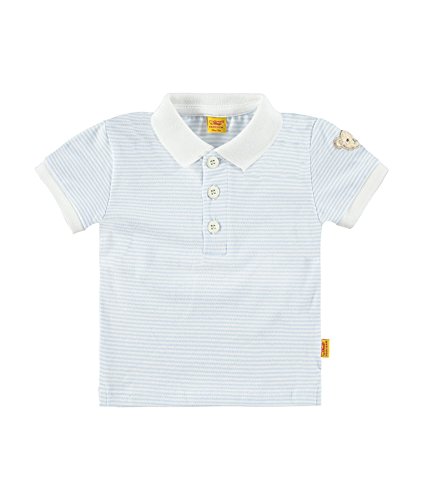 Steiff Boy's Polo Shirt -  Blue - 6-9 Months