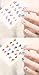 Jenna Water Transfer Nail Art Decals Stickers- Sapphire Series NR-002 RS.125.00