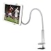 Produktbild Zilong Flexible Arm Tablet Standplatz, 80cm Schwanenhals Halterung, drehbar 360 Grad Desktop-Ständer, iPad-Halter-Standplatz mit ultra-stabile Bolzen-Klemmplatte, Perfekt für Büro, Bad, Schlafzimmer, Küche, Tisch, Bett, Universalhalterung für iOS und androide Tablete PC, Handy, eBook