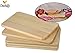 Produktbild Checklife 901975 Frühstücksbrettchen 5er Set Holzbrett Schneidebretter Holz 21,5 x 13,5 cm