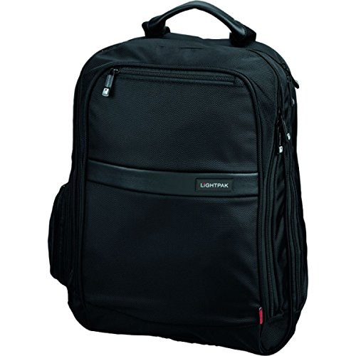 Lightpak 46103 - Laptop Rucksack Executive Line ECHO 1 aus Nylon, schwarz