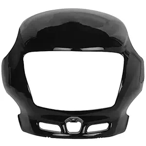 ARYAN TRADING CO Headlight Visor for Honda Dream Yuga (Black)