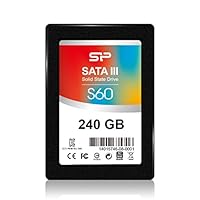 Silicon Power Slim 60 interne SSD 240GB (6,4 cm (2,5 Zoll), SATA III) silber