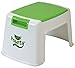 Pourty Up Step Stool (White/Green)