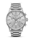 Nixon Unisex Erwachsene Chronograph Digital Uhr mit Edelstahl Armband A386-1920-00