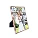 Produktbild Metall Bilderrahmen Standard Fotogröße 13x18cm Fotorahmen Glasfront Foto Halter Waagerecht Hinstellen/Aufhängen Metall Dünne Kante Bilder Rahmen Geschenk für Mutter,Vater,Zuhause und Hochzeit Roségold