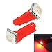 Produktbild JAcucy Merdia 0,25 W T5 1x5050SMD 14lm LED Red Light Car Instrument / Kennzeichenleuchte (12V / Paar)