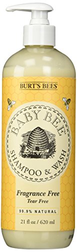 Burt's Bees Baby Bee Fragrance Free Shampoo and Wash, 21 Fluid Ounces