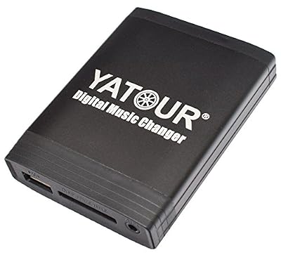 Yatour Adaptateur USB/SD/AUX/MP3 pour TOYOTA: Auris/Avensis/T25 03-09/Corolla Verso 120 04-09/Hilux de 2004/RAV4 06-11/Yaris XP9 06-11/ LEXUS: IS 05-09/GS 05.09/RX 04-09/SC 430