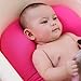 Baby Bath Cushion,Kakiblin 0-6 Month Newborn Bath Anti-Slip Cushion Seat(Pink)
