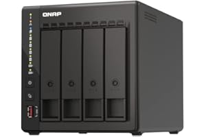 QNAP TS-453E-8G Escritorio de 4 bahías