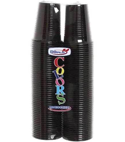 GOLD PLAST BICCHIERE ONDA TRASPARENTE, 25 pz