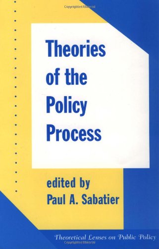 Livres Couvertures de Theories Of The Policy Process