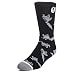 Produktbild Sullen Clothing - Sullen Art Collective Herren Socken Tattoomaschine - Machined Crew Socks Schwarz-Grau Gr. 39-44