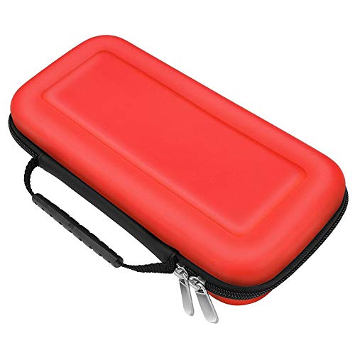 Preisvergleich Produktbild DollaTek Tragetasche für Nintendo Switch, schützende Harte Tragbare Reisetasche Shell Tasche für Nintendo Switch Console & Zubehör - Rot